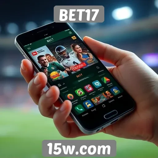 Experiência mobile do BET17 é elogiada por usuários